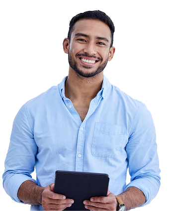 homen com tablet